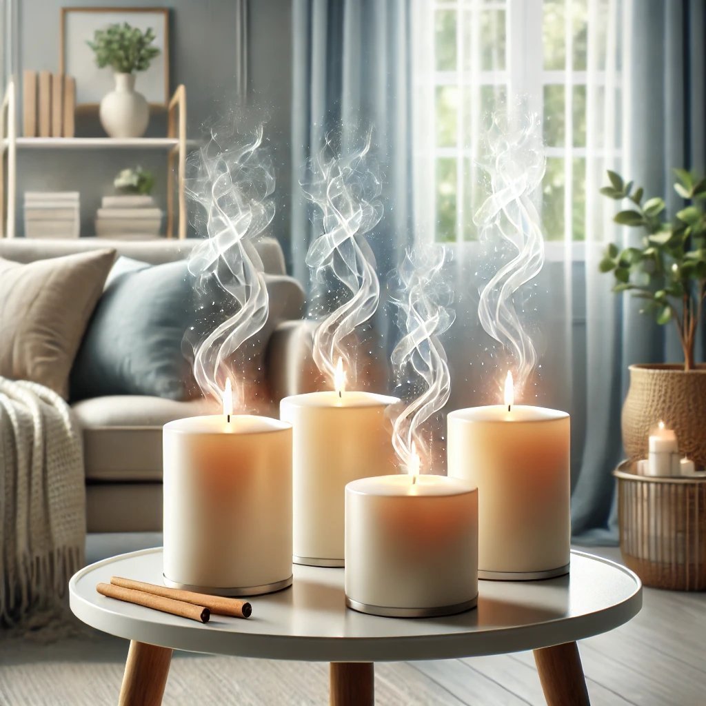 can candles fend off bad home smells collage