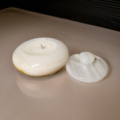 Onyx trinket candle