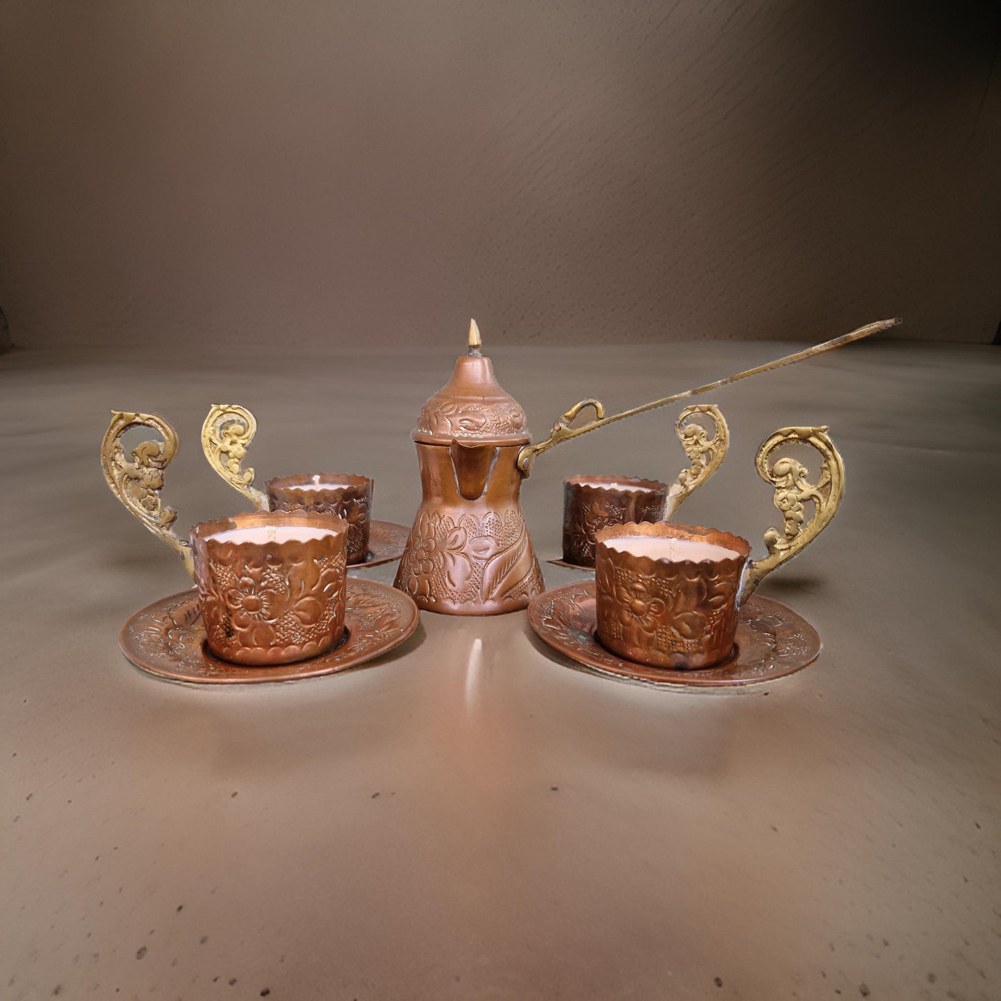 Turkish Coffee Set Candles