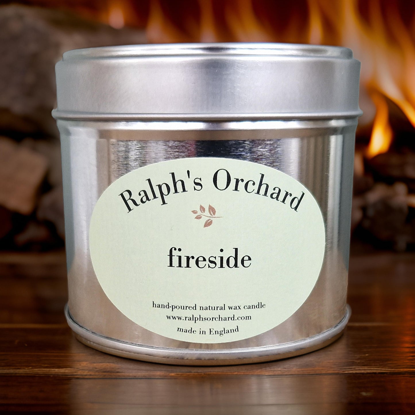 fireside scented candle