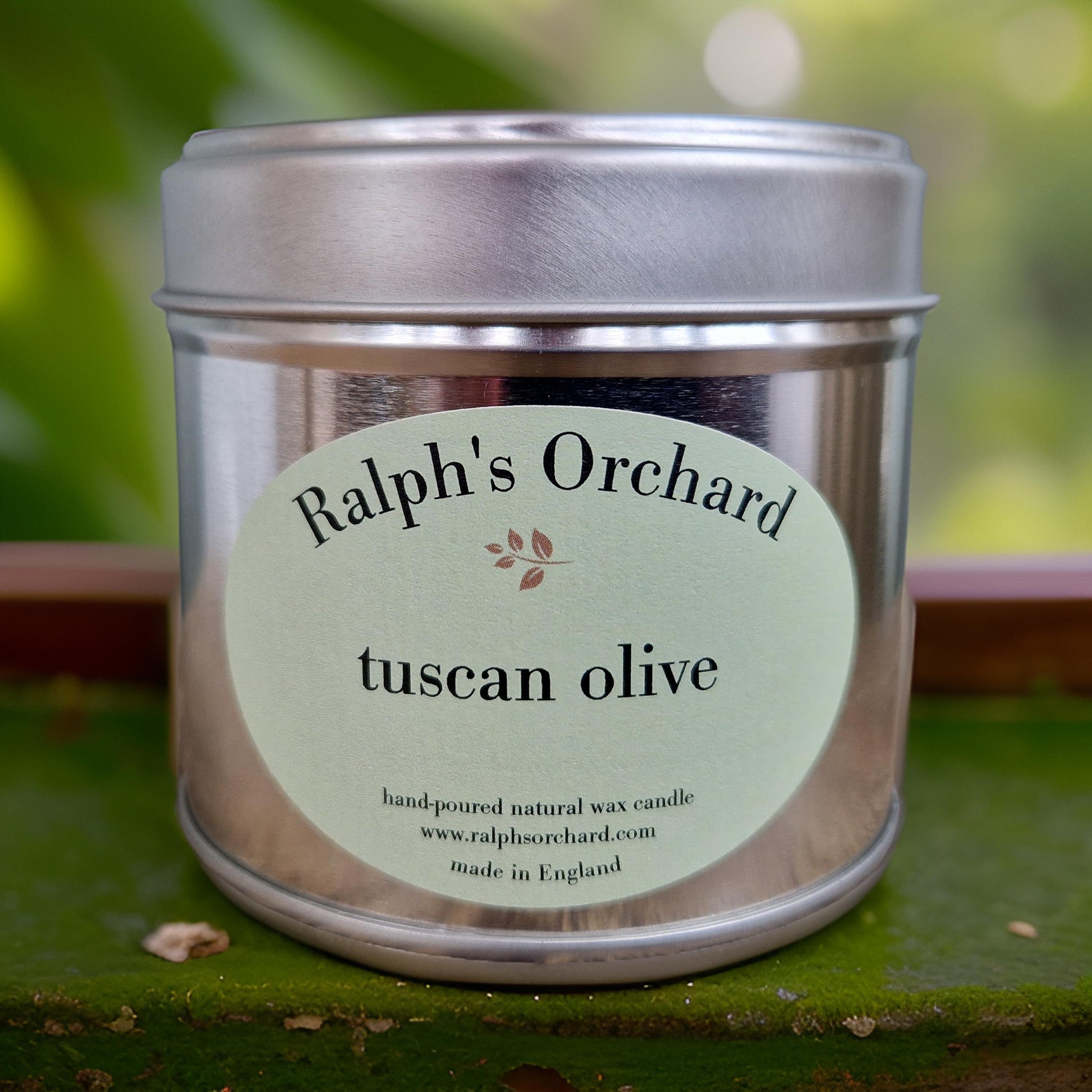 Tuscan olive scented candle