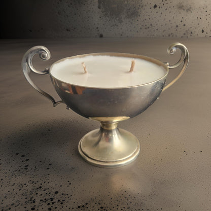 victory goblet candle